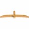 Ekena Millwork Bellingham Rough Sawn Timber Gable Bracket, Western Red Cedar, 96"W x 28"H x 6"D x 6"F, 7/12 Pitch GBW096X28X0606BEL00RWR - alternate 2